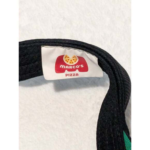 Marco's Pizza Black Uniform Visor - Picture 5 of 5